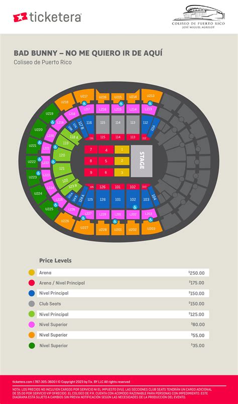 Bad Bunny Residency Seating Chart