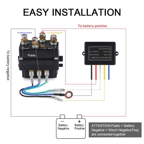 Badland Wireless Winch Remote Control Wiring Diagram