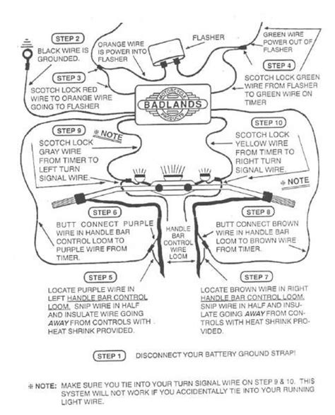 Badlands Turn Signal Wiring Diagram Harley