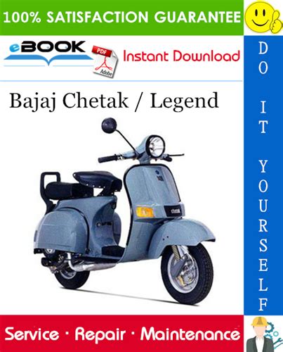 Bajaj Legend Scooter Service Repair Workshop Manual Download