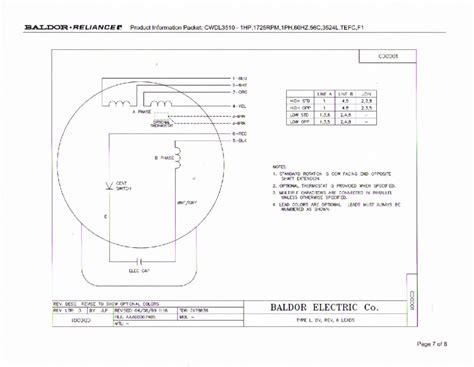 Baldor L1408t Capacitor Wiring Diagram