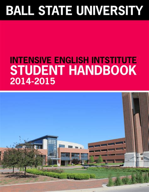 Ball State University Intensive English Institute Course Catalog