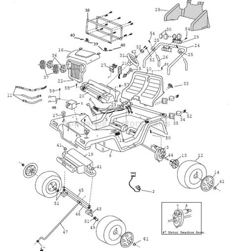 Barbie Jeep Wiring Harness Diagram