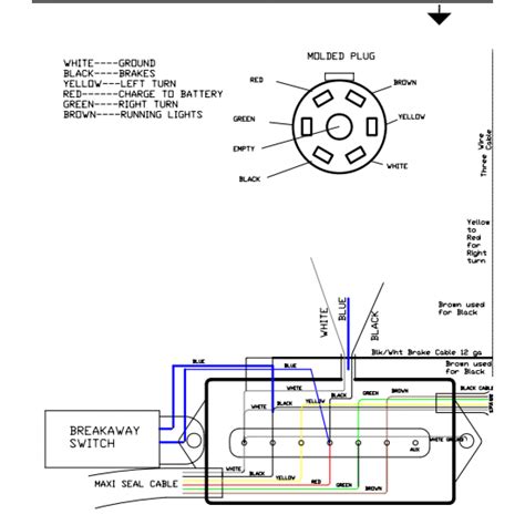 Bargman Breakaway Switch Wiring Diagram