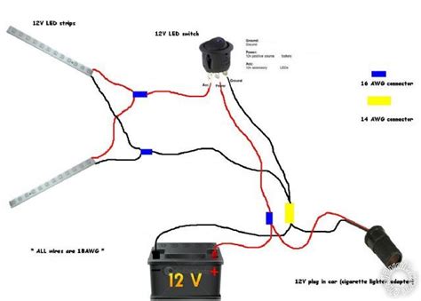 Basic 12 Volt Wiring Diagram For Lights