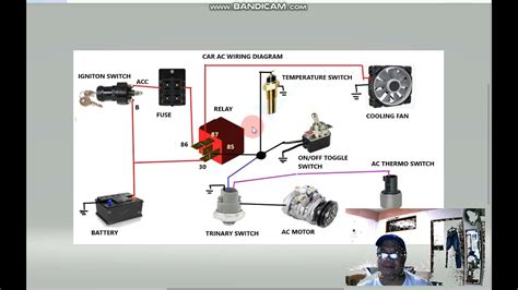 Basic Car Aircon Wiring Diagram