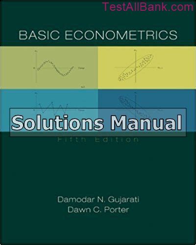 Basic Econometrics Gujarati 5th Edition Solution Manual