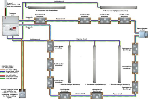 Basic Garage Wiring Diagrams Schematics Hecho