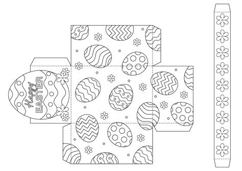 Basket Template Easter