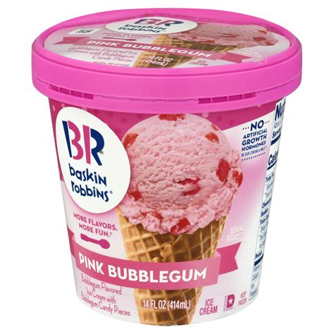 Baskin-Robbins Bubble Gum Ice Cream: A Sweet Treat with a Chewy Twist