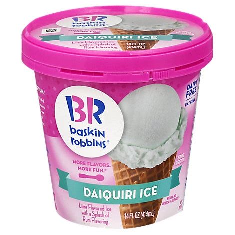 Baskin-Robbins Daquiri Ice: The Perfect Treat for Any Occasion