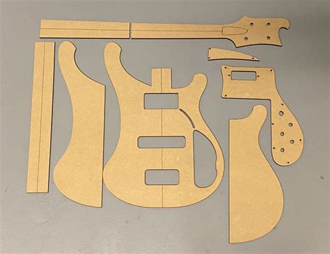 Bass Guitar Template