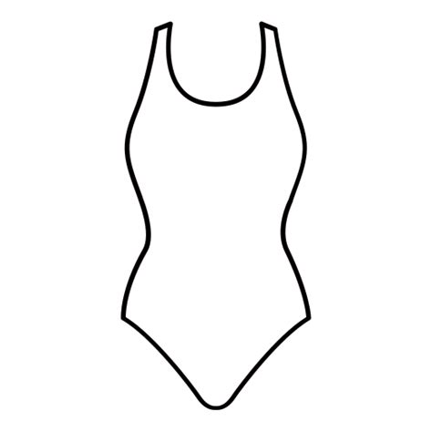 Bathing Suit Template