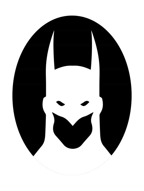 Batman Pumpkin Template Printable