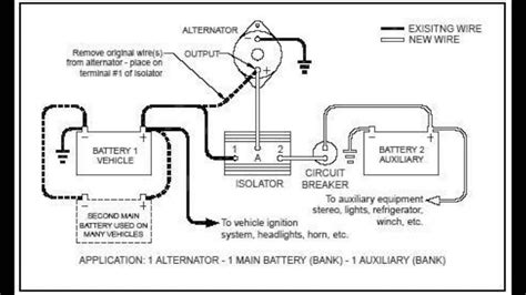 Battery Separator Wiring Diagram