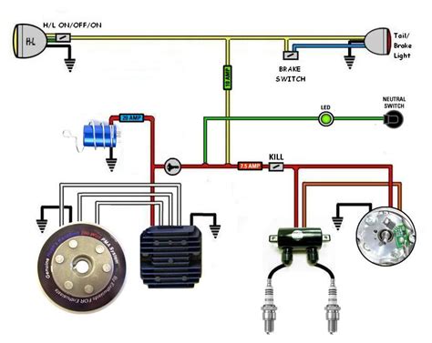 Battery Wiring Diagram With Kickstart