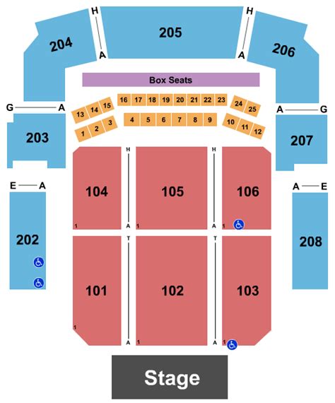 Bayou Music Center Houston Seating Chart