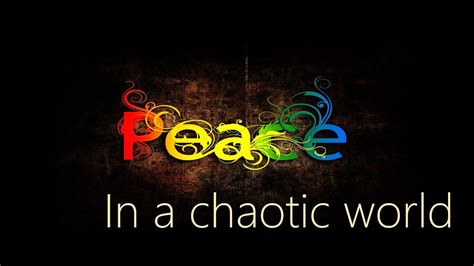 Be an Epicenter of Peace in a Chaotic World: The Indomitable Spirit of Peacemakers
