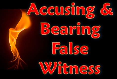Bearing False Witness: A Comprehensive Guide to a Serious Offense