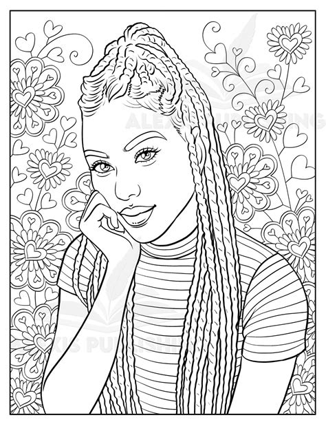Beautiful Woman Coloring Pages
