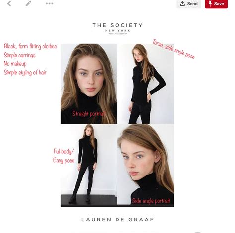 Beginner Model Modeling Portfolio Template