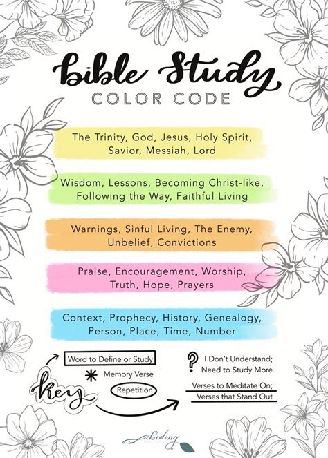 Beginner Printable Bible Study Guide