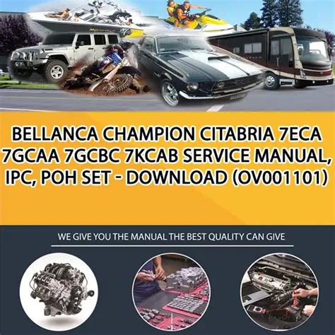 Bellanca Champion Citabria 7eca 7gcaa 7gcbc 7kcab Service Repair Manual Download