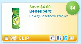 Benefiber Printable Coupons