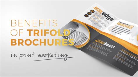 Benefits Of Tri-fold Brochures For Product Catalogs