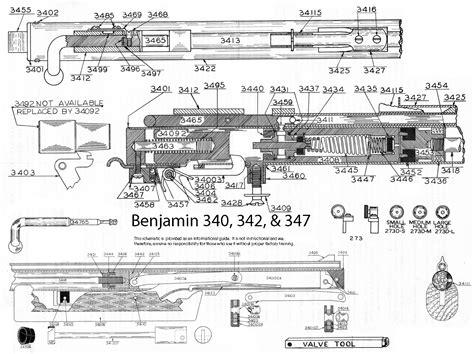 Benjamin Air Rifle 340 342 347 Assembly Manual