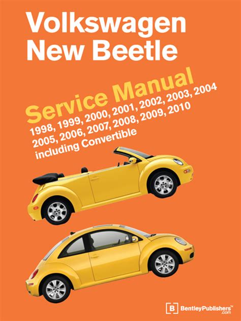 Bentleypublishers Volkswagen New Beetle Service Manual 1998