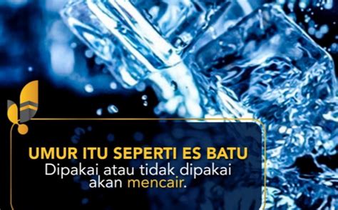 Bersemangat Seperti Es Batu