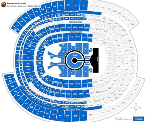Beyonce Sofi Stadium Seating Chart