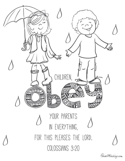 Bible Coloring Printables
