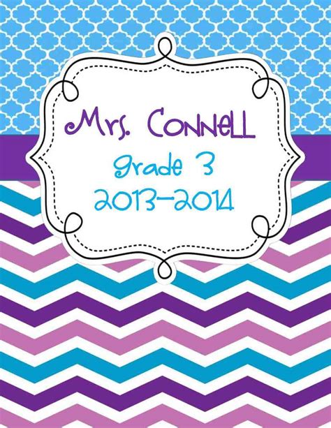 Binder Covers Templates
