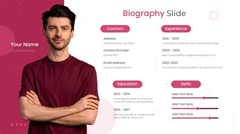 Bio Powerpoint Template