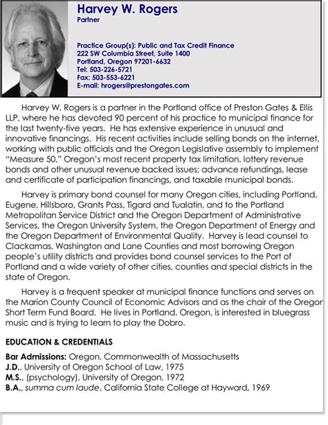 Biography Template Word