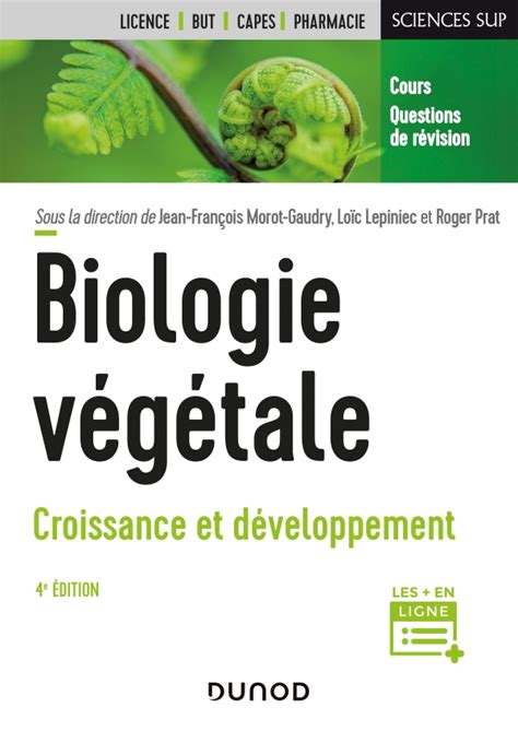 Biologie Vegetale Croissance Et Developpement 2e Edition - 