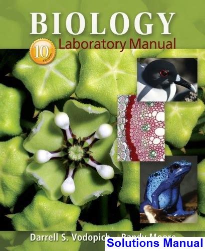 Biology Lab Manual Vodopich 10th Edition Answers