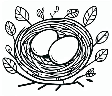 Bird Nest Printable