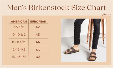 Birkenstock Size Chart Men