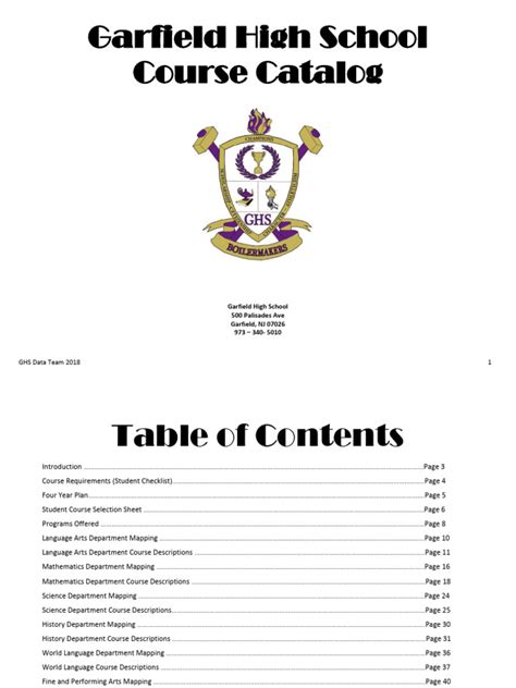 Bishop Odowd Course Catalog 2018