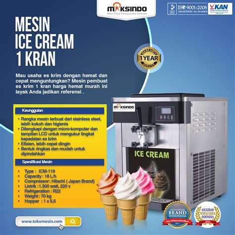 Bisnis Kuliner Menggiurkan, Saatnya Kamu Punya Mesin Es Krim!