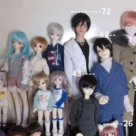 Bjd Doll Size Chart
