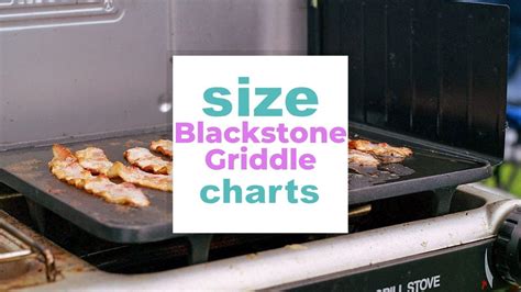 Blackstone Griddle Size Chart
