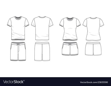 Blank Clothing Templates