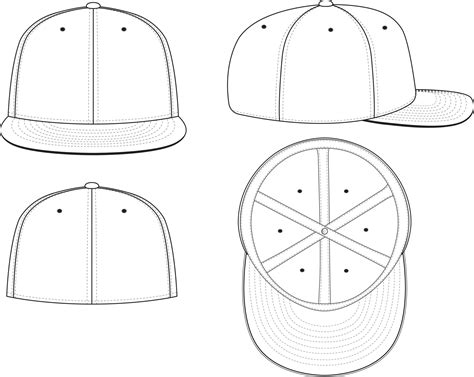 Blank Hat Template