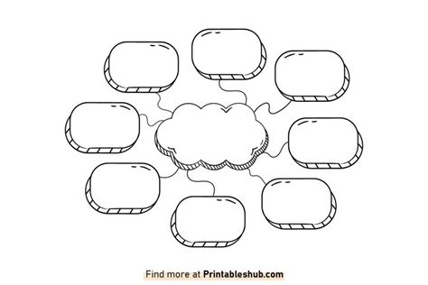 Blank Mind Map Template