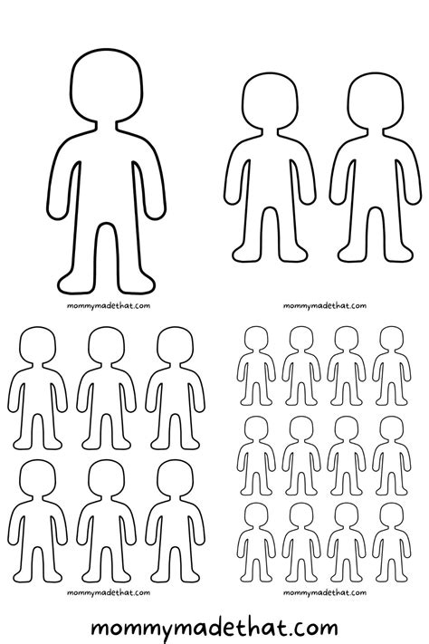 Blank People Templates