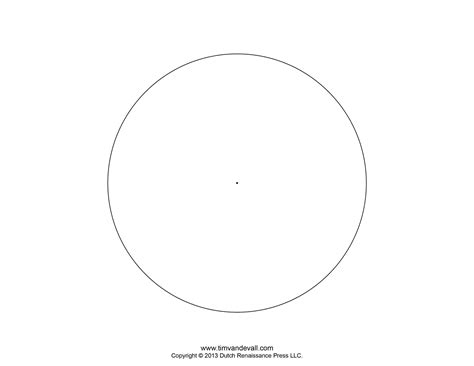 Blank Pie Chart Template